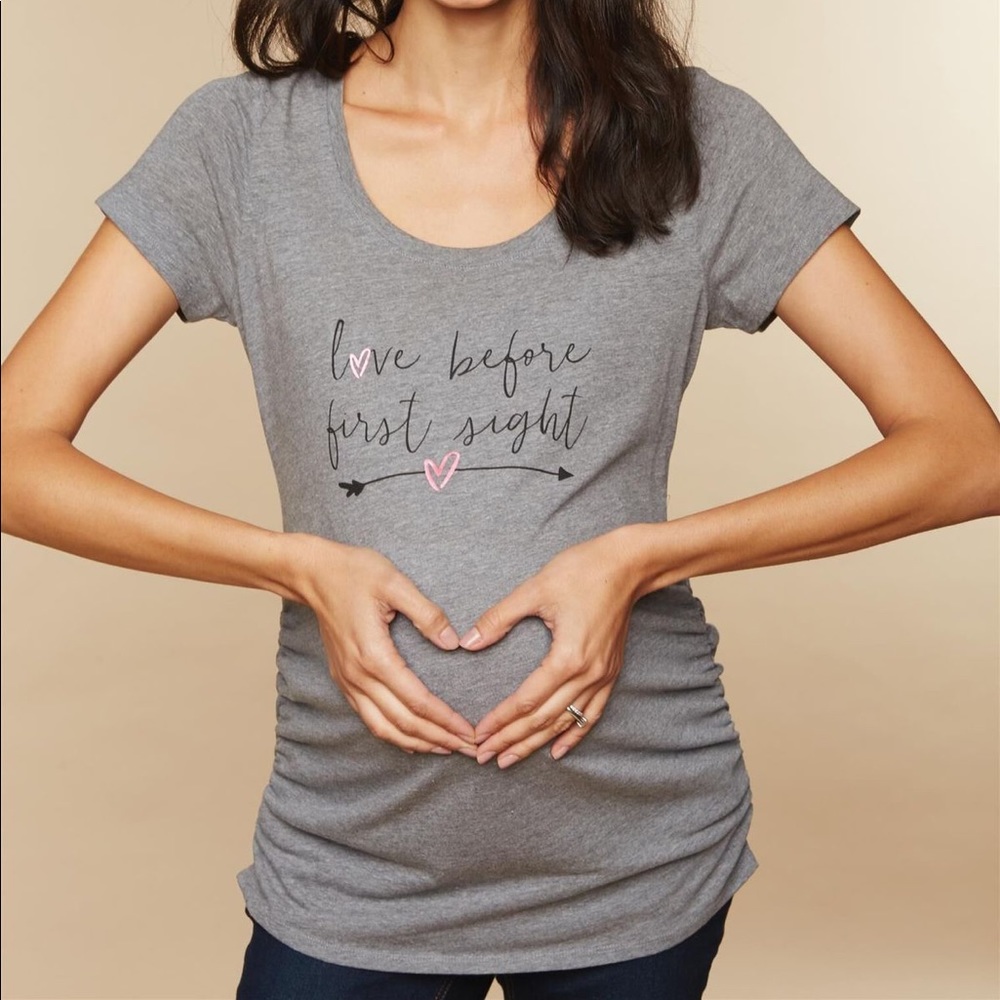 Love before first sight - Maternity Tee